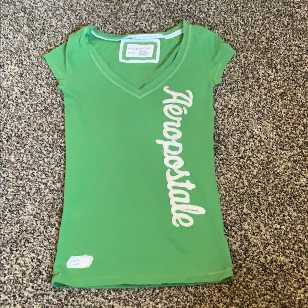 Aeropostale green short sleeve tee